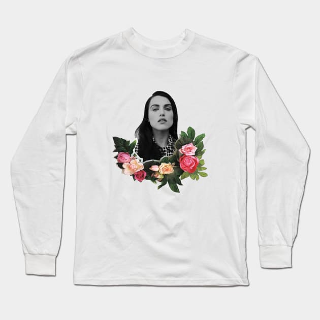 Katie McGrath Long Sleeve T-Shirt by Irisadb